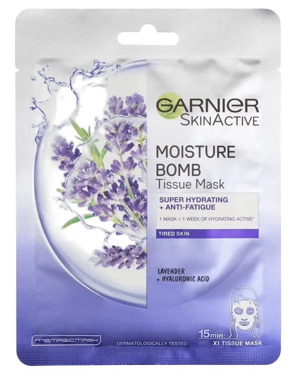 Garnier Maske Skin Active Tissue Lavendel 28g