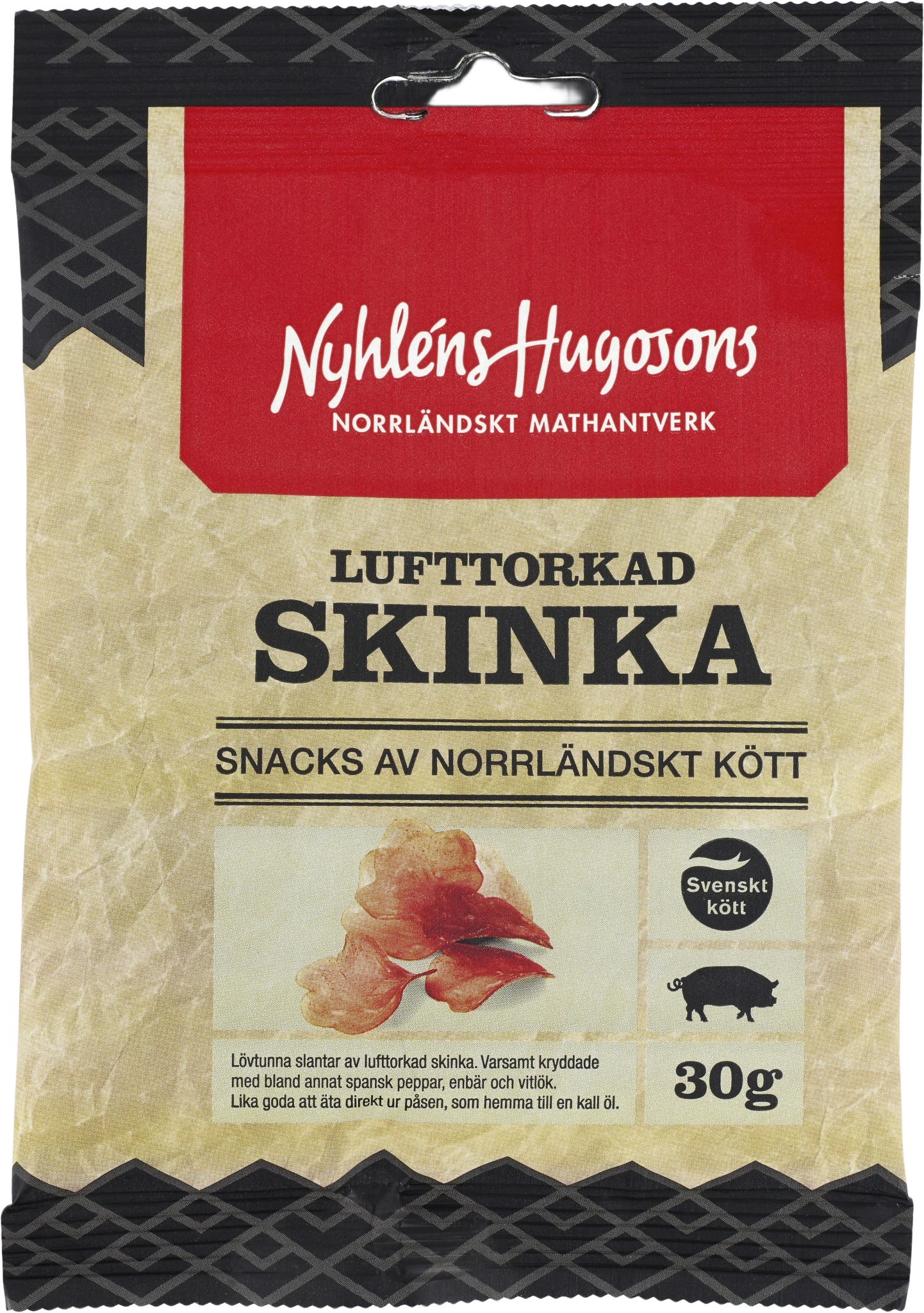 LUFTTORKAD SKINKA