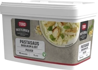 Toro Pastasaus Basilikum&Ost 645g