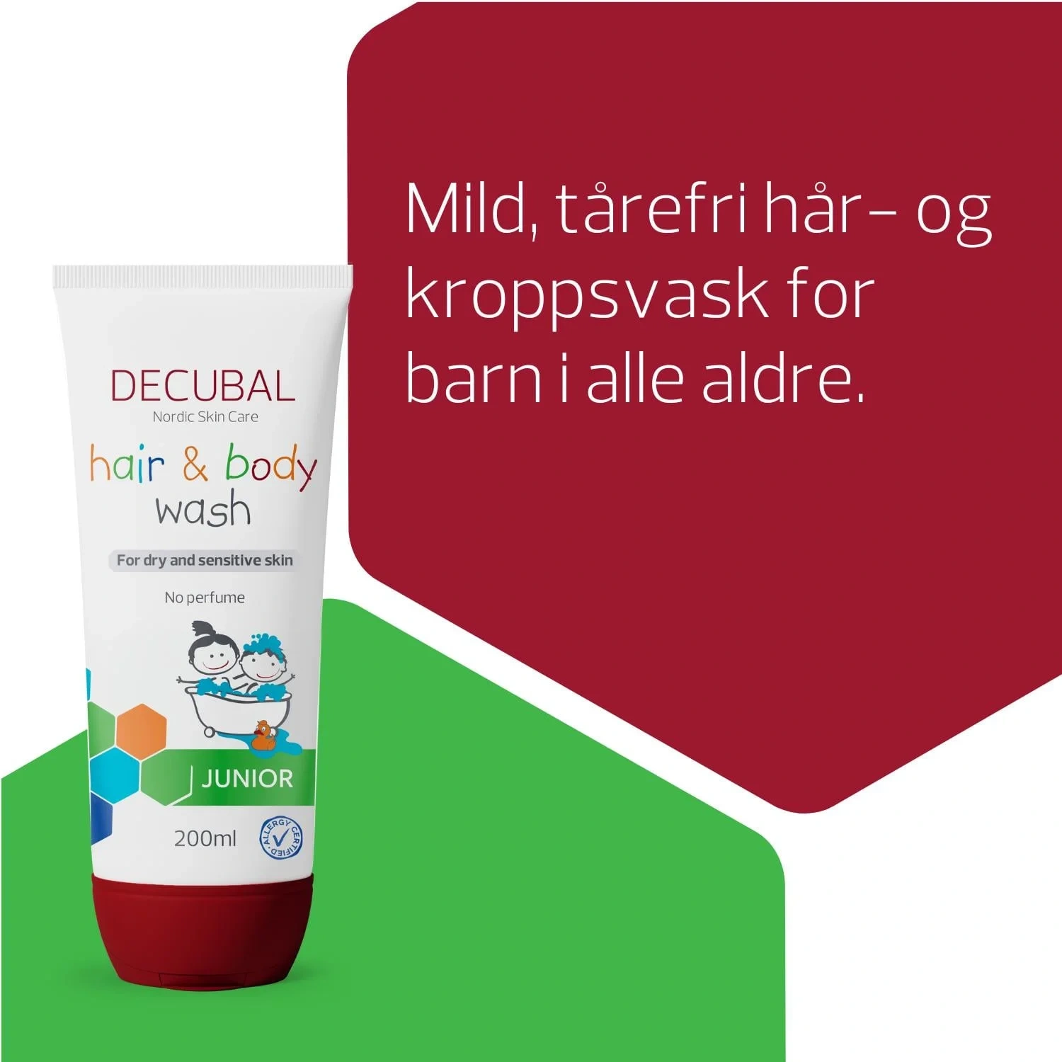DECUBAL Junior Hair & Body Wash