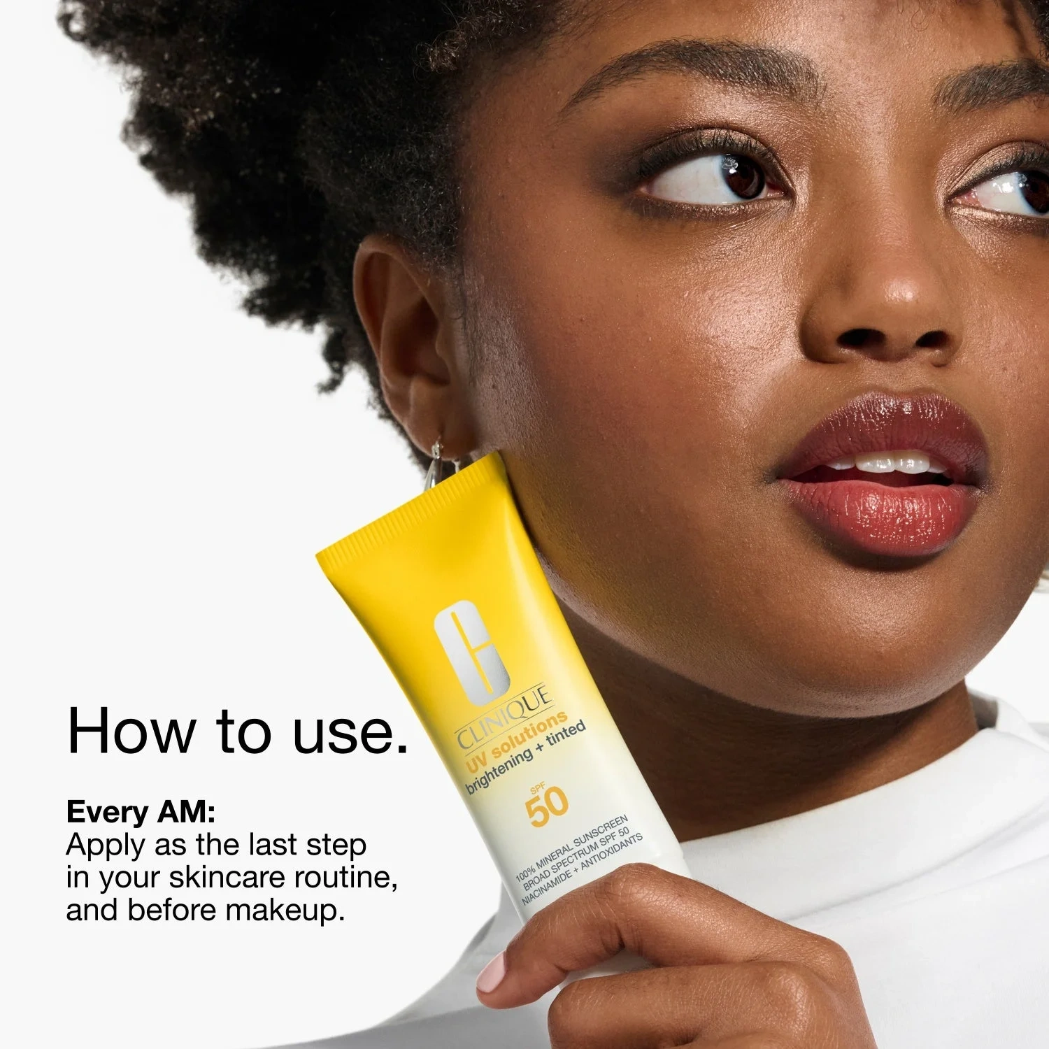 Clinique UV Solutions Brightening + Tinted Sunscreen SPF 50