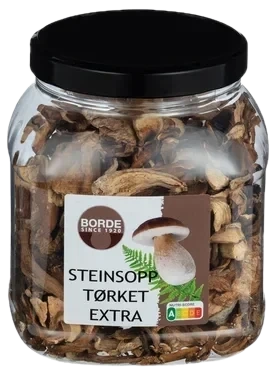 Steinsopp tørket  225g