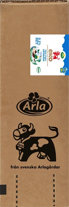 Eko lättmjölk 0.5% BiB