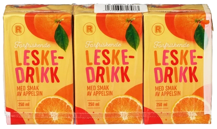 Min appelsin 3x250ml