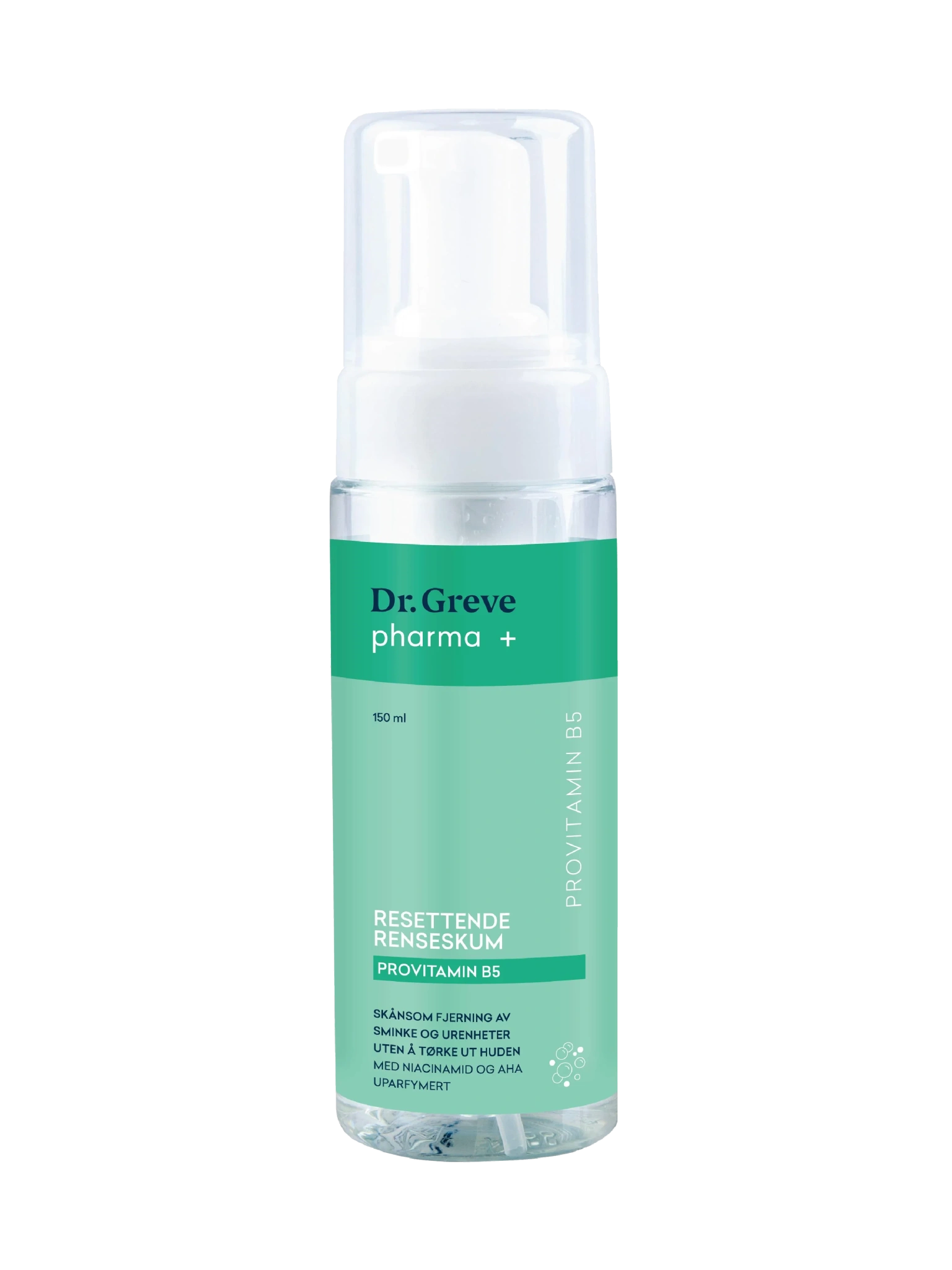Dr. Greve Pharma Resettende Renseskum, 150 ml