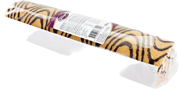 Rullekake m/Jordbærfyll 520g 4stk P/krt