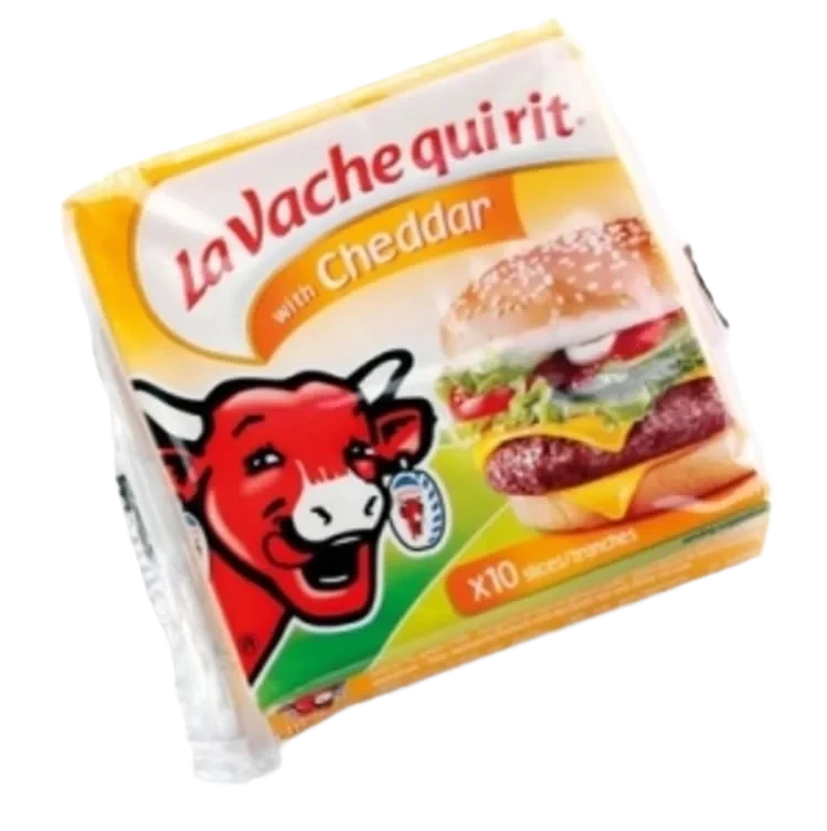 Burgerost m/Cheddar 200g La Vache Qui Rit