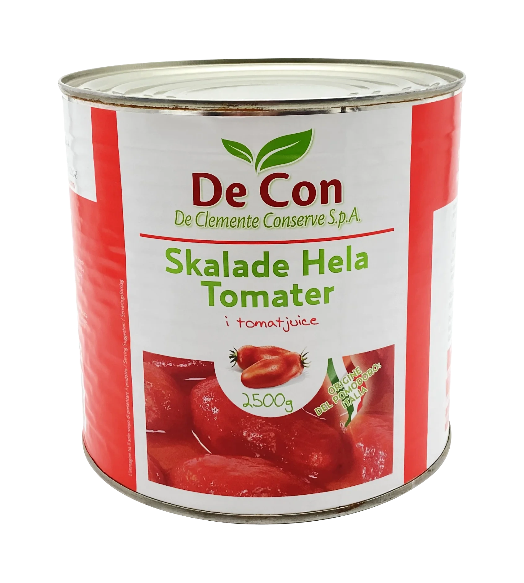 Tomater hela skalade