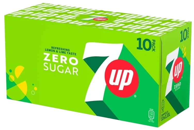7up Free 0,33lx10 boks