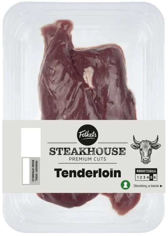 Storfe Tenderloin Ca300g Folkets