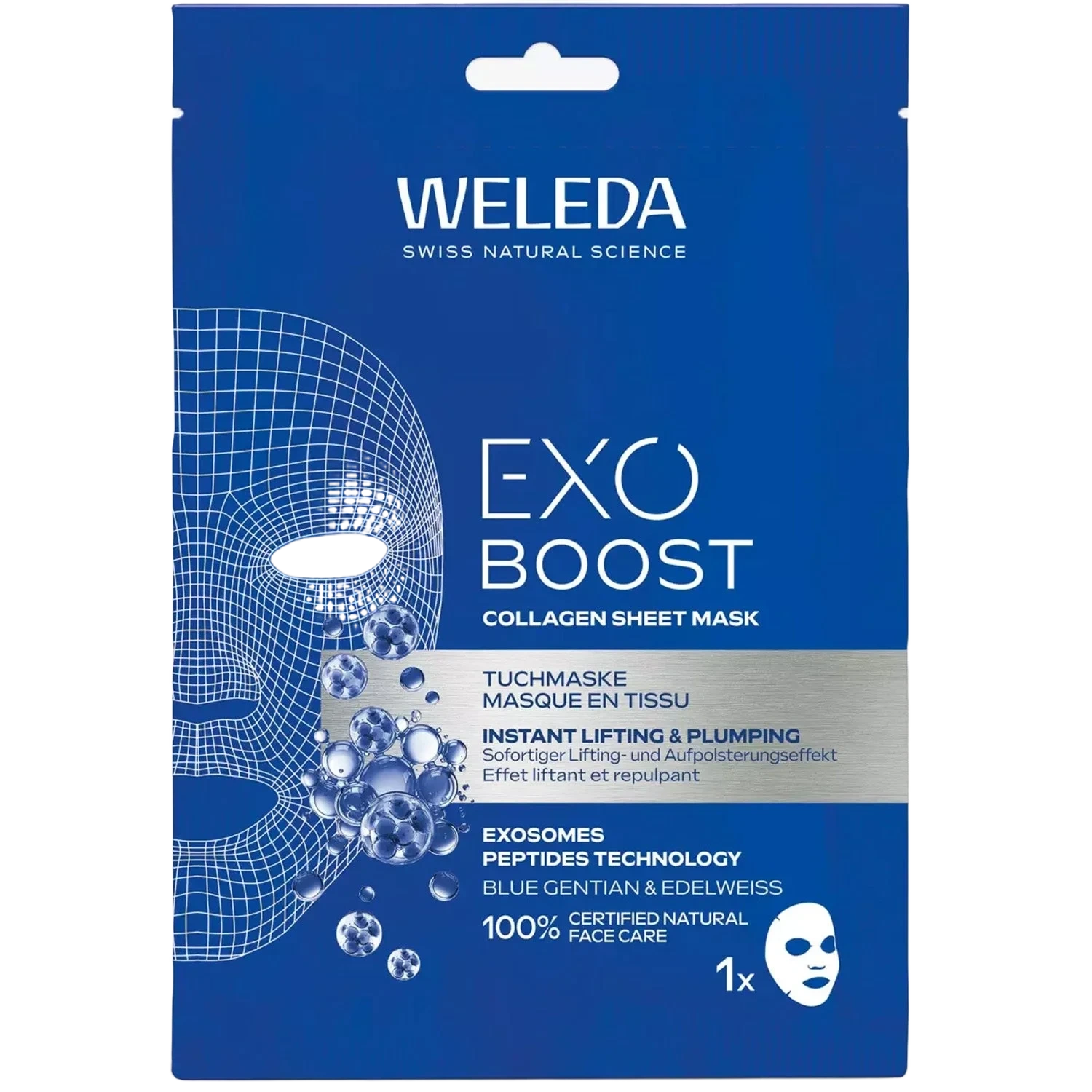Weleda Exo Boost Collagen Sheet Mask 20 ml