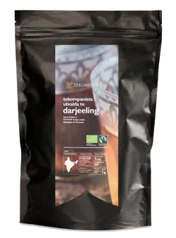 Darjeeling lösvikt, Eko, Fairtrade