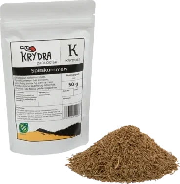 Spisskum, 50gr Hel Økologisk Krydra