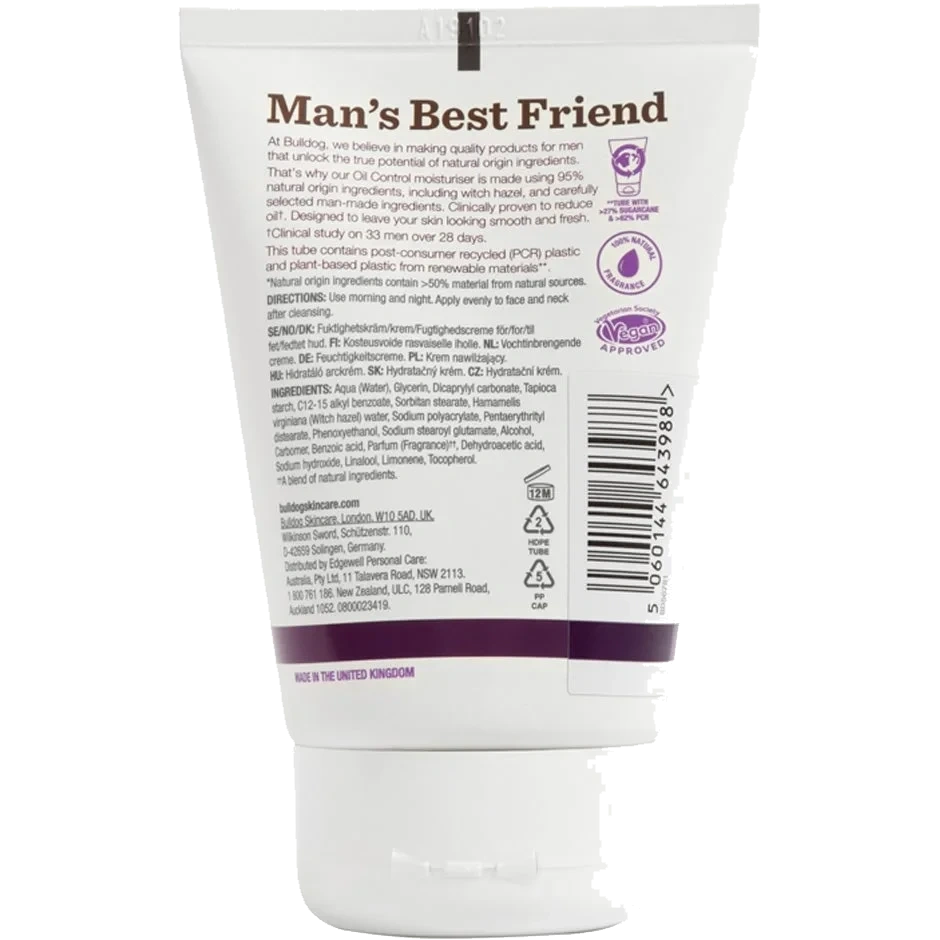 Bulldog Oil Control Moisturiser 100 ml