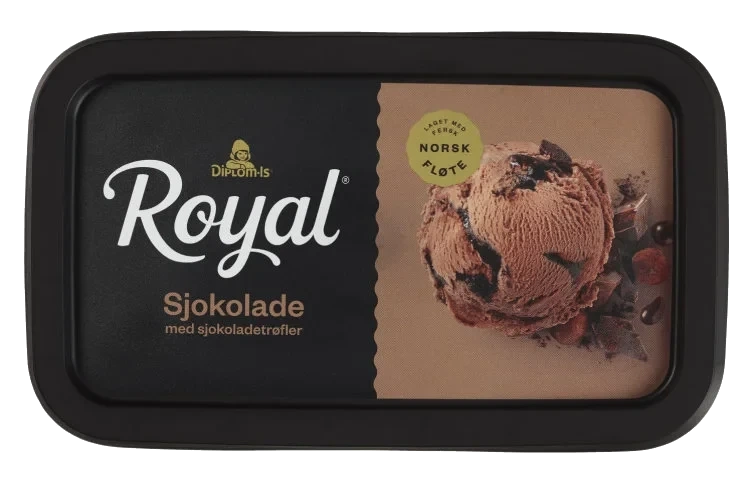 Royal Is Sjokolade 0.9l Diplom-Is