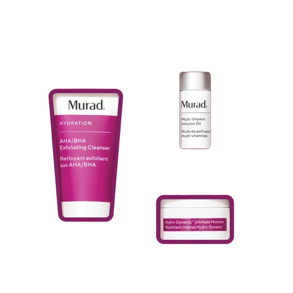 Murad Hydrate Trial Kit For Dewy &Refreshed Skin