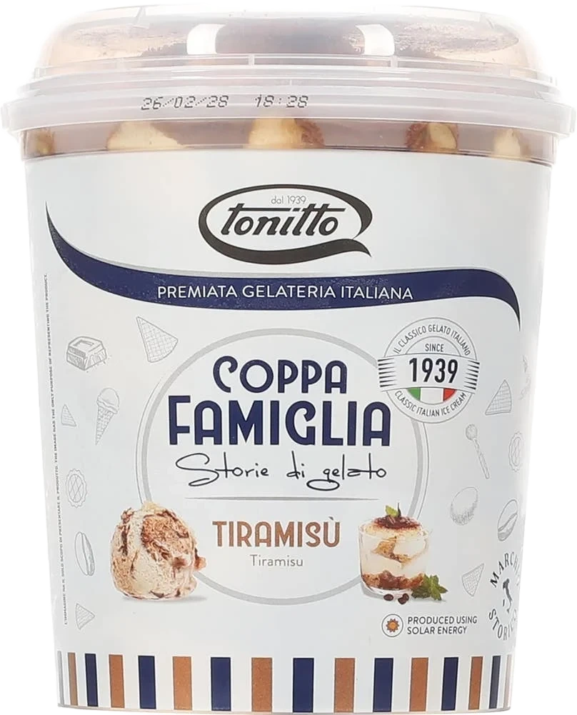 Coppa famiglia tiramisu 1 l