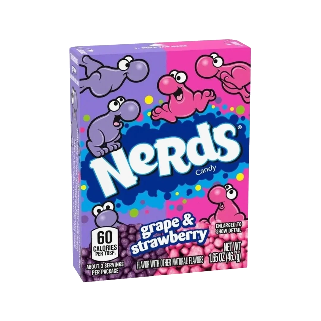 Wonka Nerds Grape & Strawberry 46 g