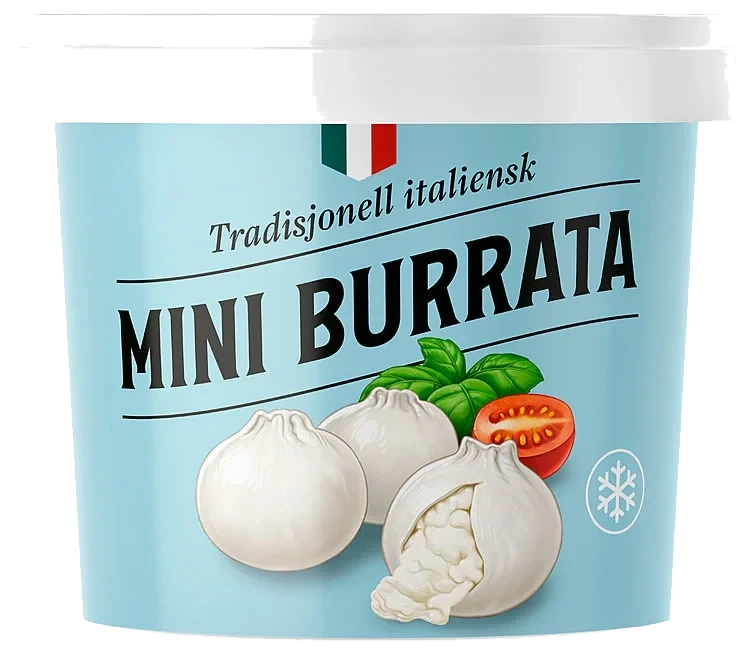 Burrata Mini Fryst 150g (3x50g)