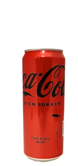 Coca Cola Uten Sukker 0,33l