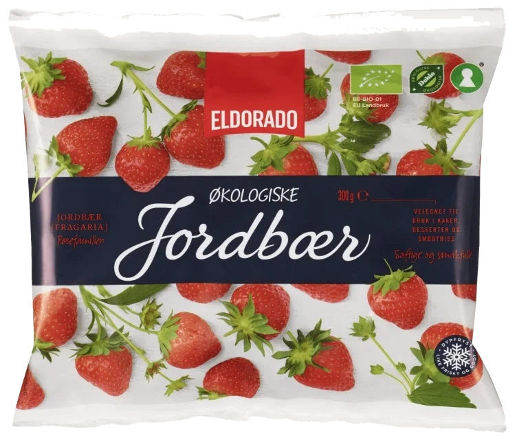 Jordbær Økologisk 300g Eldorado