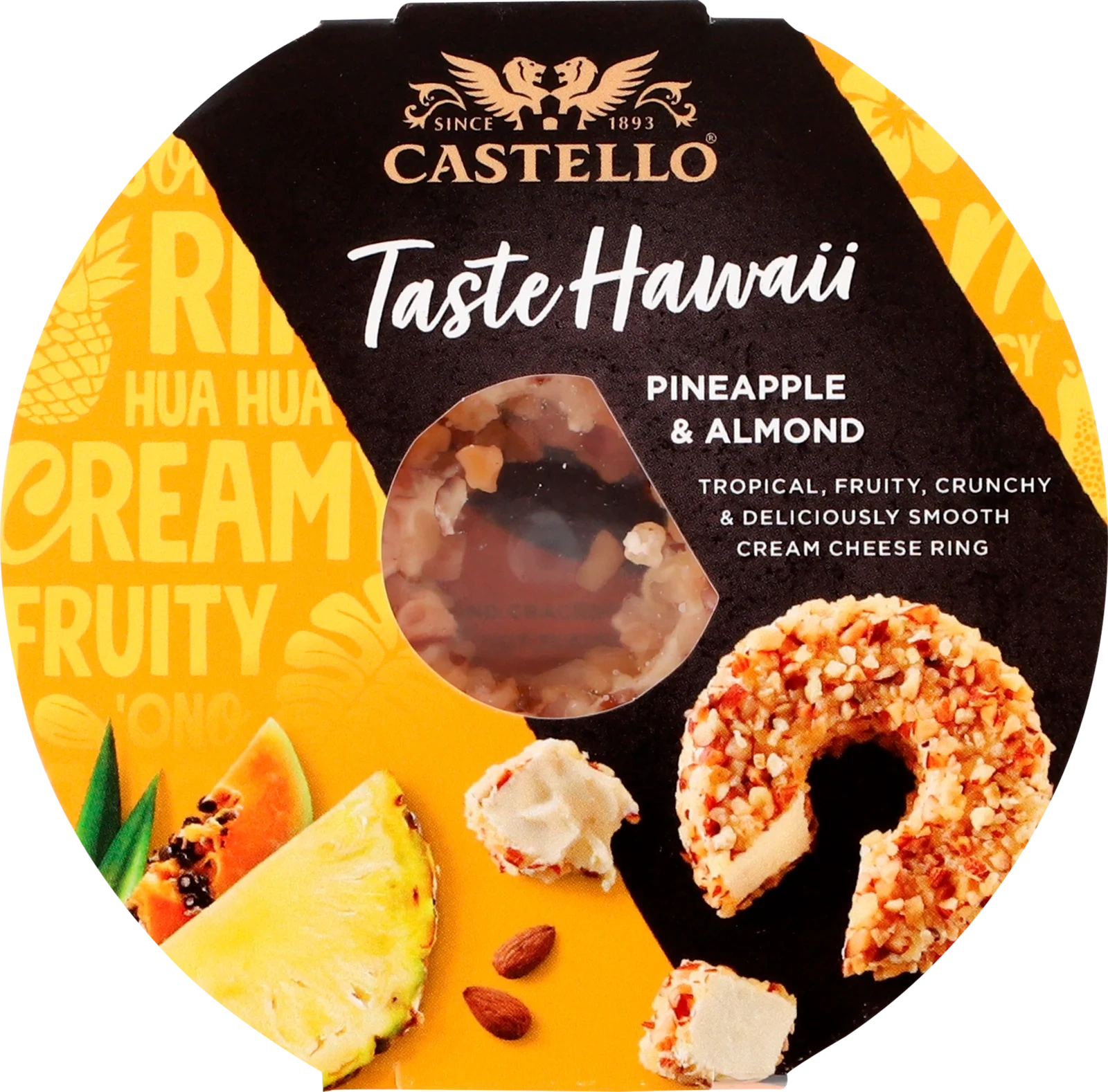 Färskost ring ananas / mandel 125 g