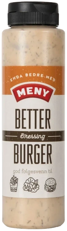 Burgerdressing 250g Meny