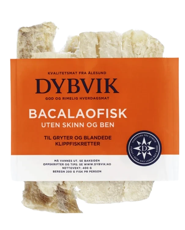 Bacalaofisk uten Skinn og Ben Dybvik