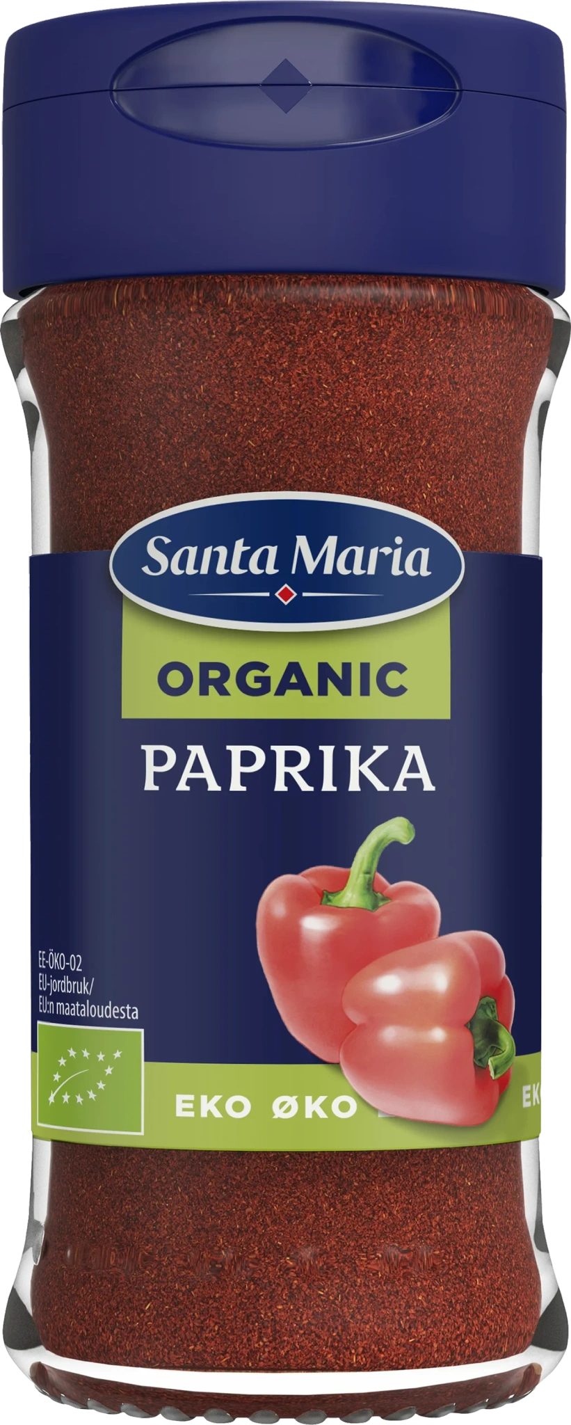 Paprika Økologisk 36g Santa Maria