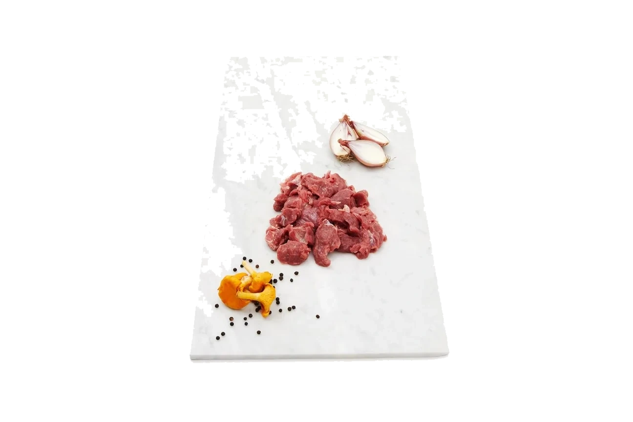 Kalvgrytbitar svensk rosékalv fryst