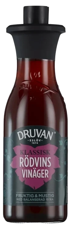 Rødvinseddik 300ml Druvan