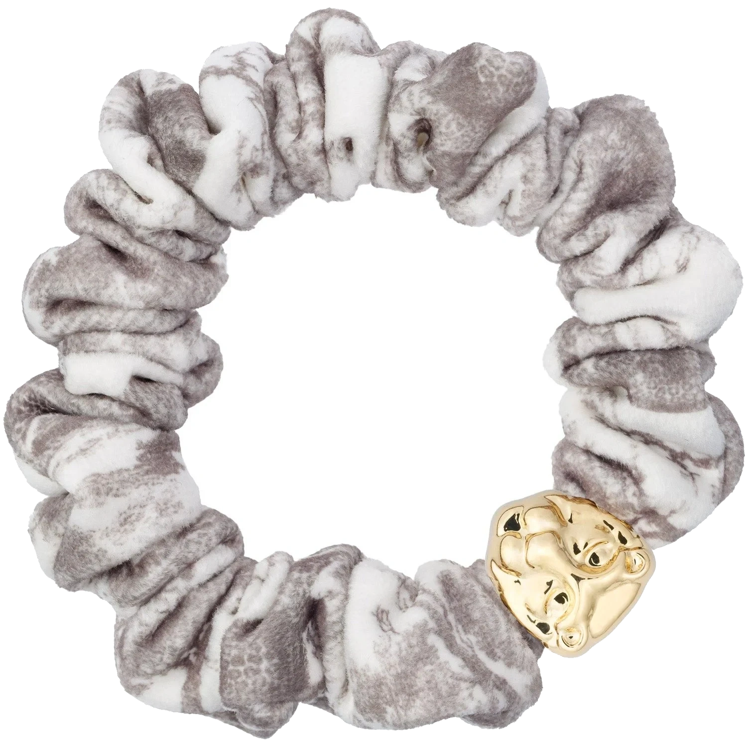 Dark Velvet Mini Scrunchie
