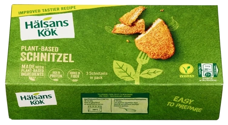 Plant-based Schnitzel 270g Hälsans Kök