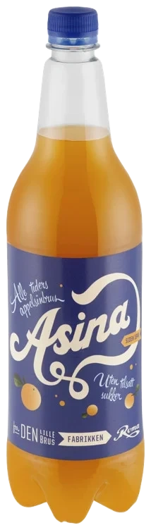 Asina u/Tilsatt Sukker 1l Fl