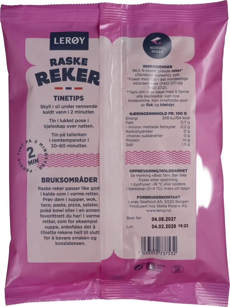 Lerøy Raske reker