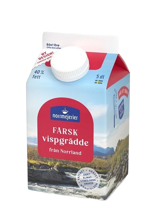 Vispgrädden 40%