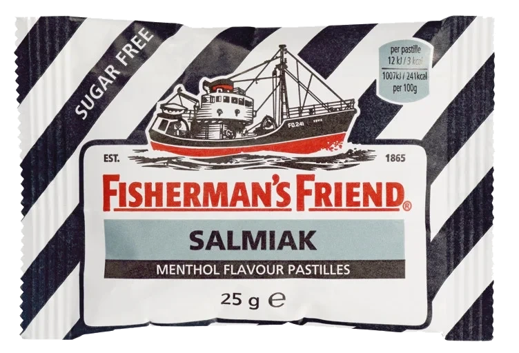 Salmiak Sugar Free Halstabletter