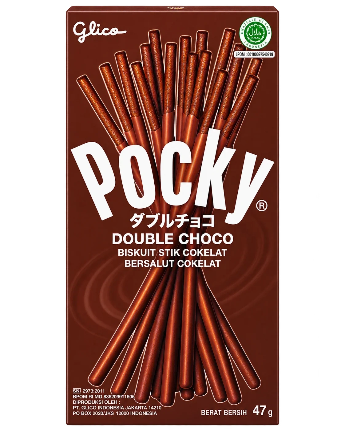 Pocky Double Chocolate 47g