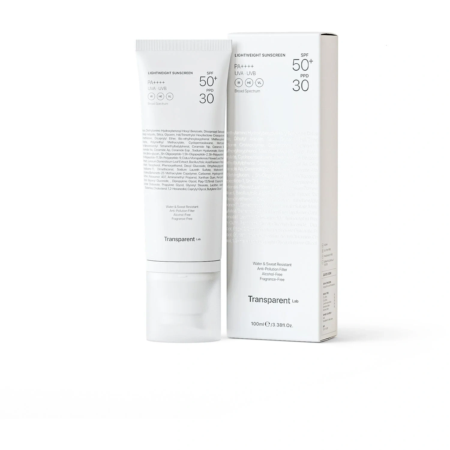 Niche Beauty Lab Transparent Lab