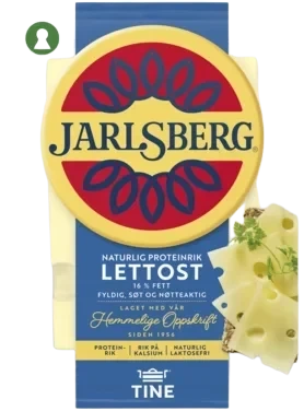 Jarlsberg lettere 16% 150g