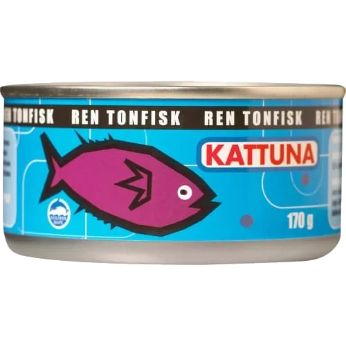 Ren Tonfisk Kattmat Våt