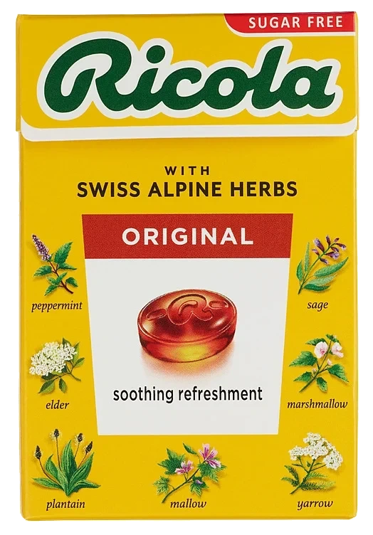 Ricola original sukkerfri 50g