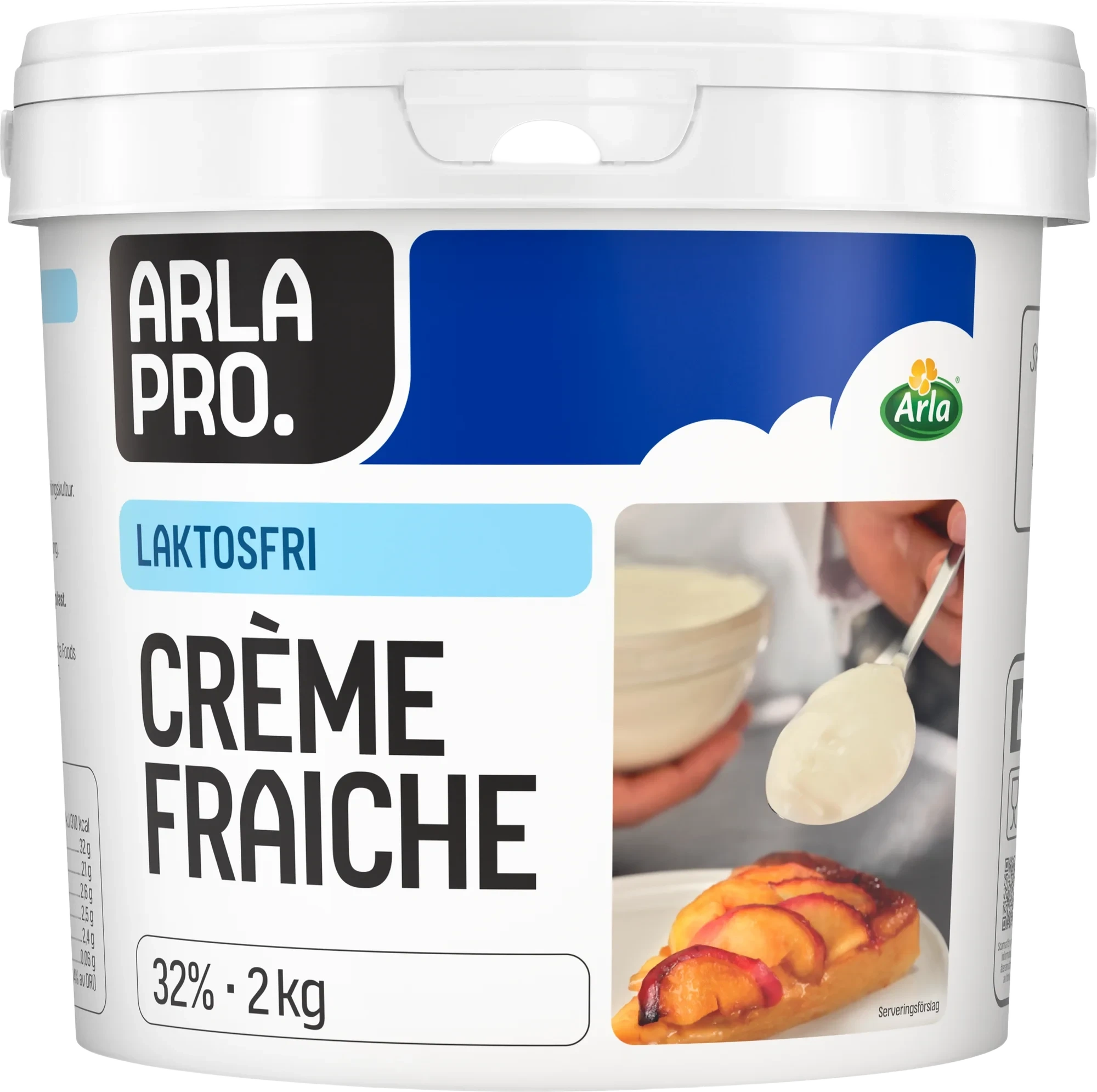 Laktosfri crème fraiche 32%