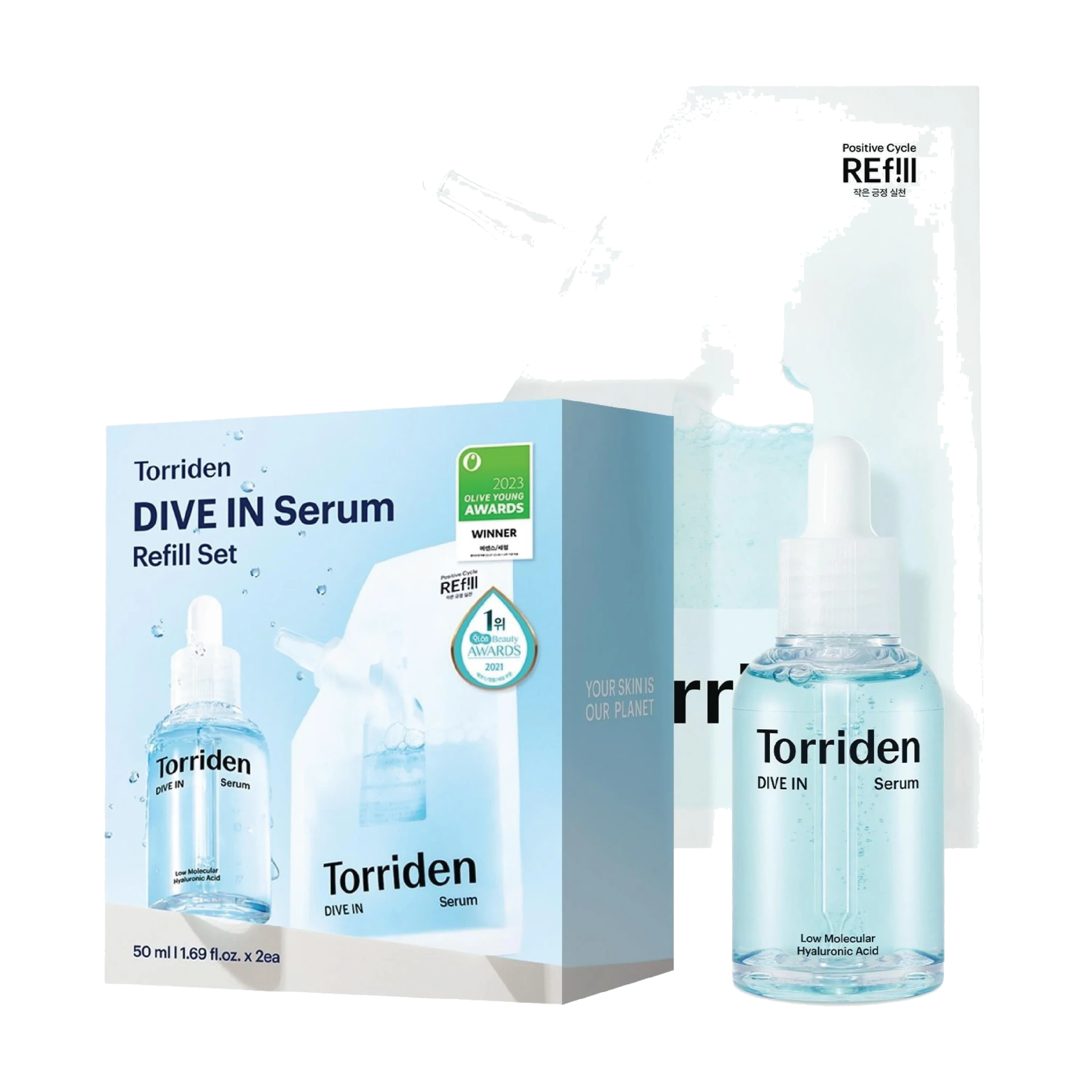 Torriden DIVE IN Serum Refill Set, 1 sett