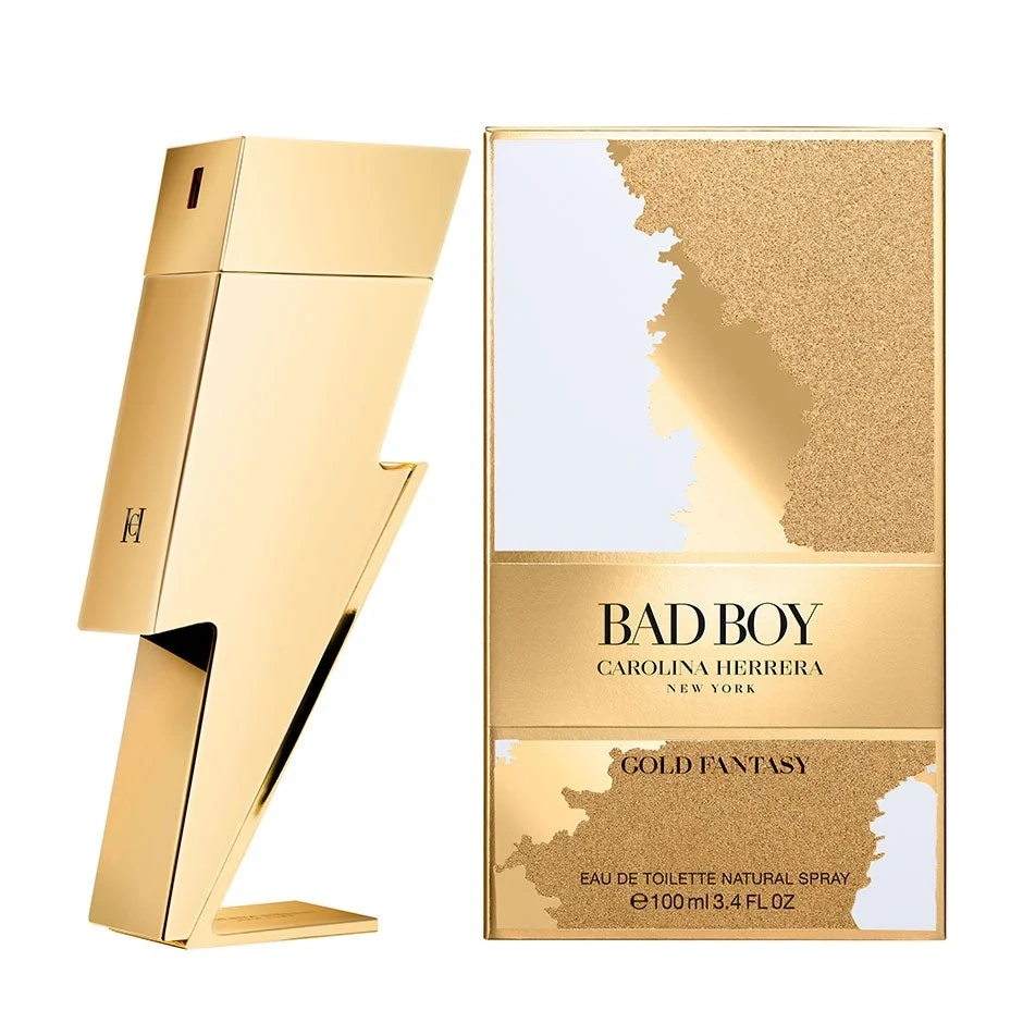 CAROLINA HERRERA Bad Boy Collector Gold Fantasy