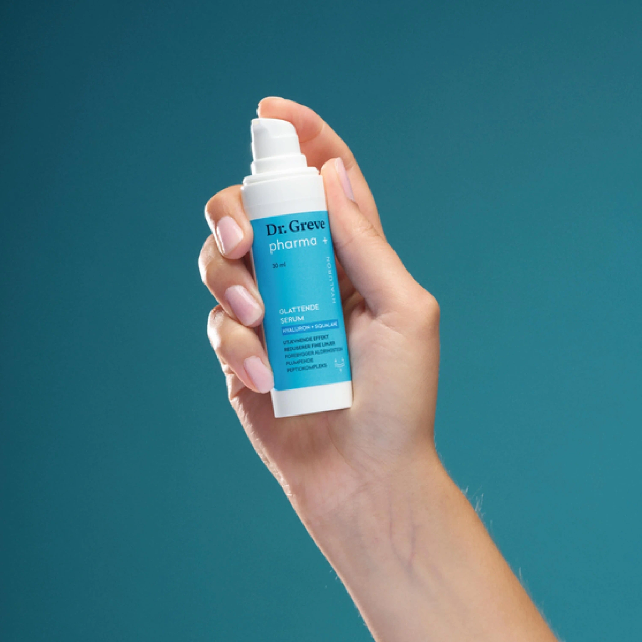 Dr. Greve Pharma Hyaluron + Squalane Glattende Serum, 30 ml
