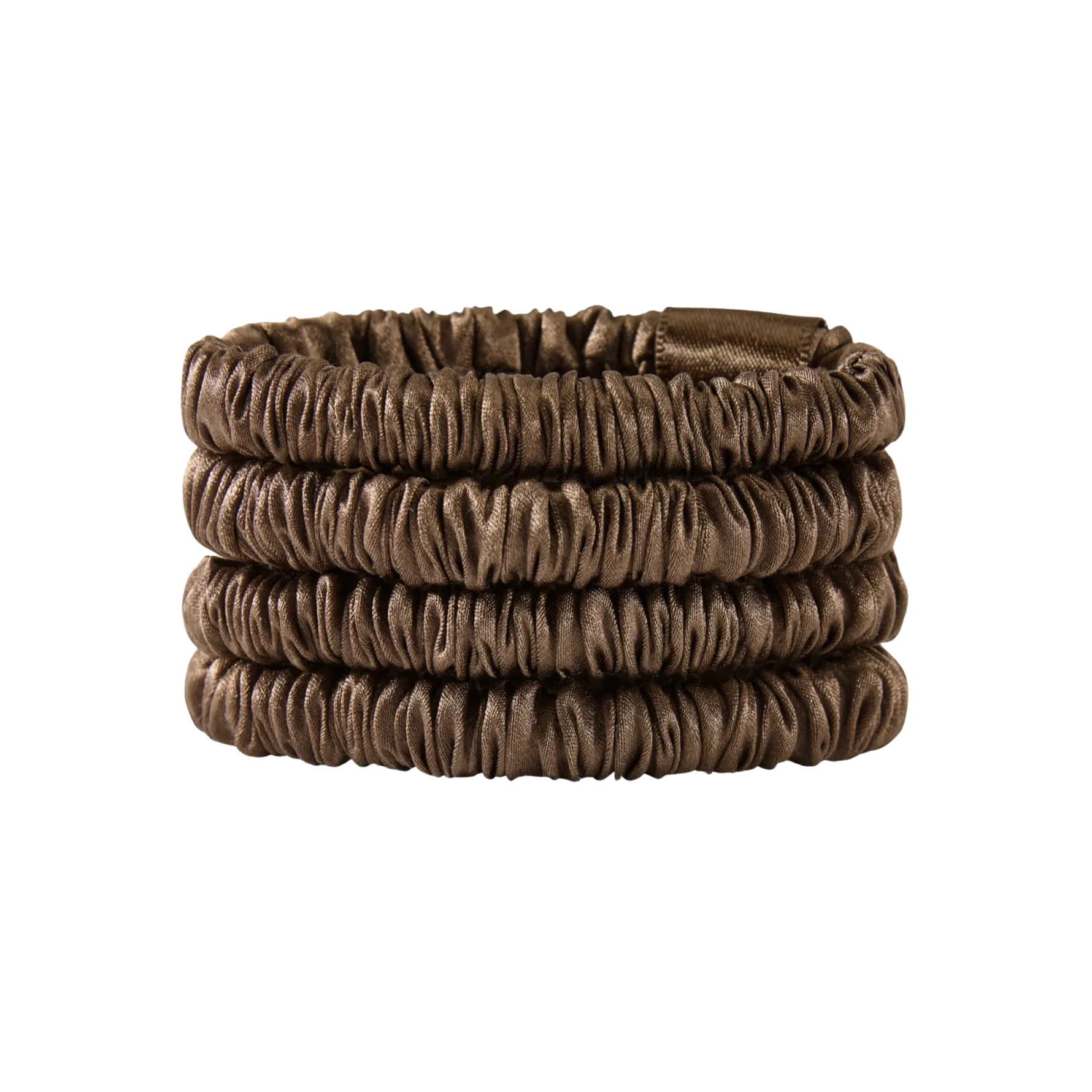Lenoites Mulberry Silk Skinny Scrunchies