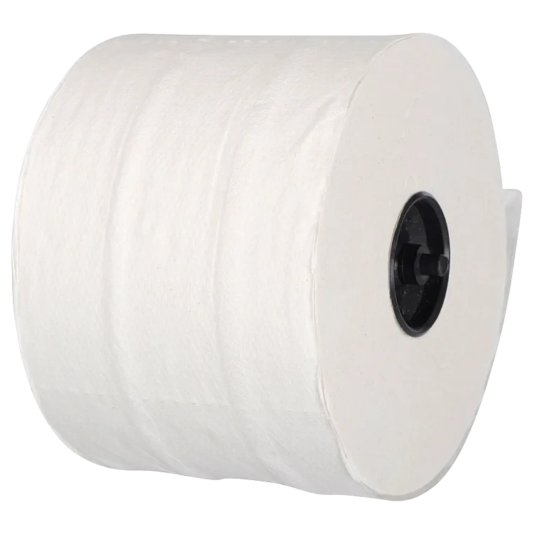 Toalettpapir 2-lags 100mx9,8cm Hvit 100% Nyfiber System
