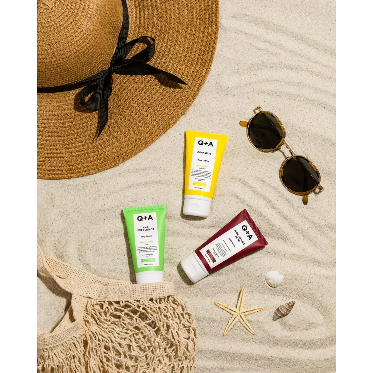 Q+A AHA Exfoliator Body Scrub