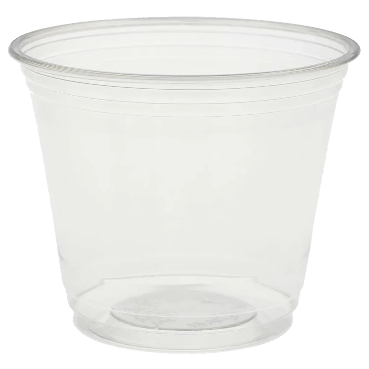Plastglass 27cl crystal   60stk